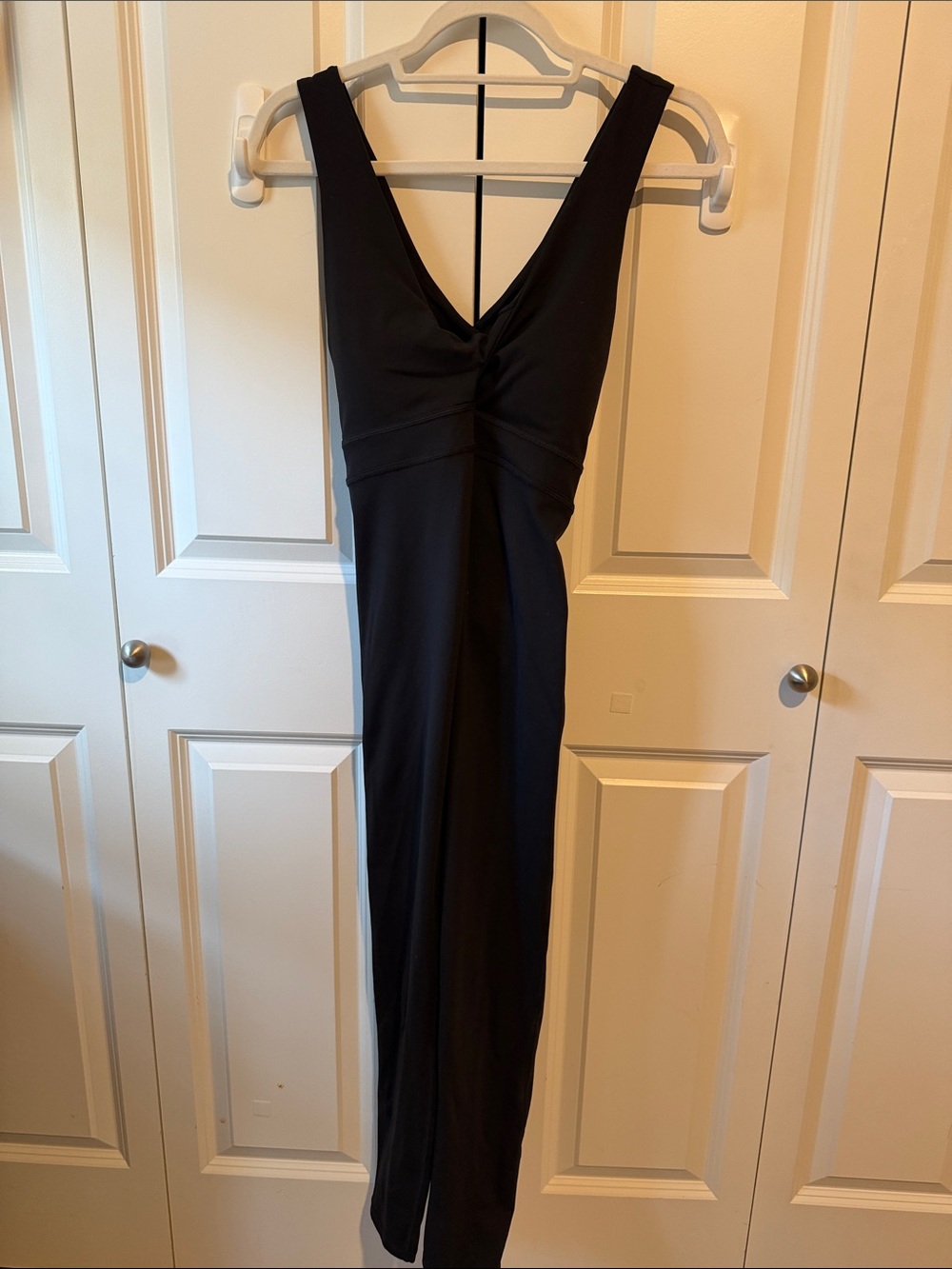 Fabletics |Black V-Neck Jumpsuit